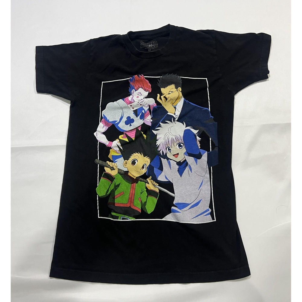 Hunter x Hunter Graphic Shirt Mens Small Black Anime